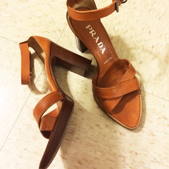 Prada Shoes - Reserved for Lorin: PRADA heeled sandals