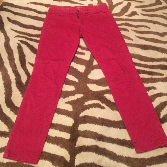 Cute pink skinny jeans