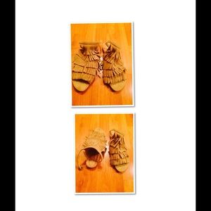 Cute fringed sandlas