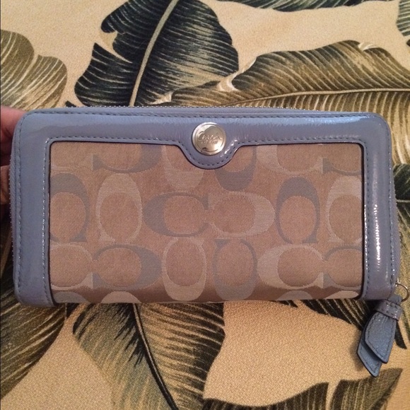 Authentic coach wallet