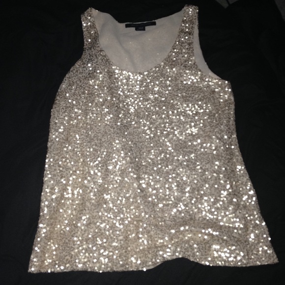 French Connection Sequin Tanktop