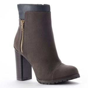 👢SOLD👢Juicy Couture Livia Ankle Boot. New in box
