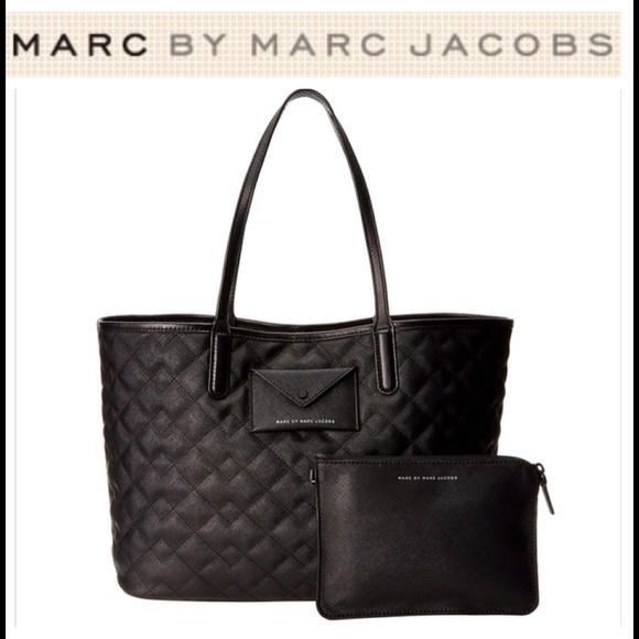 Marc by Marc Jacobs Metropolitote Leather Black