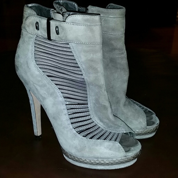 Sam edelman open toe booties