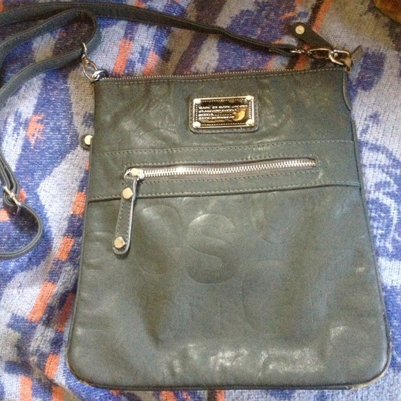 Marc by Marc Jacobs grey crossbody bag