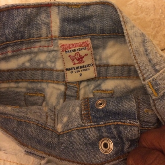 True religion custom shorts SOLD!