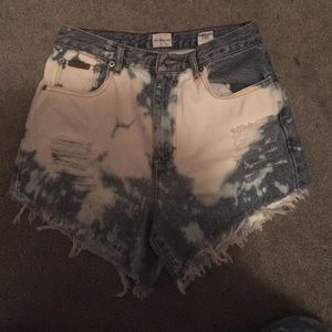 Bleached Shorts