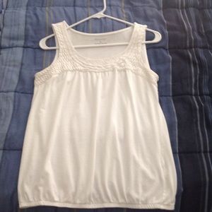 White tank top