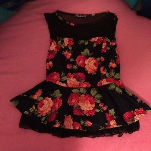 Peplum top