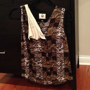 Mayle size 2 silk sleeveless top