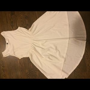 White H&M sweetheart dress.