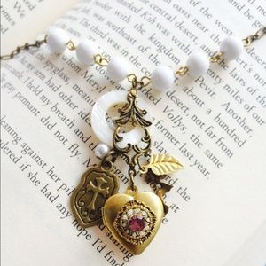 Vintage locket necklace