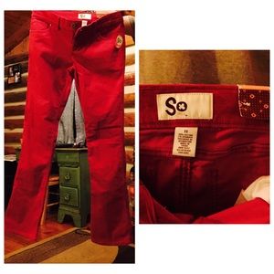 NWT So Corduroy Micro Boot Pants