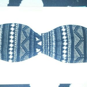 Tribal print bandeau