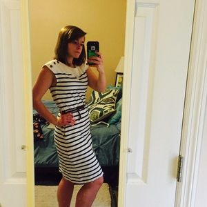 Stripped Ralph Lauren dress