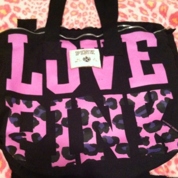 Victoria secret cheetah bag