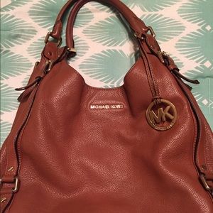 Authentic Michael Kors 'Beford' tote in luggage