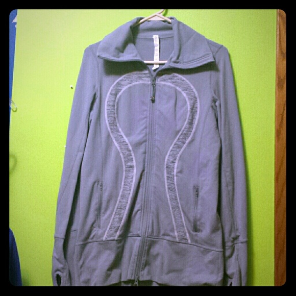 Gray Lululemon Zip Up