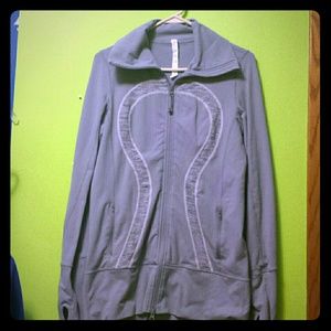Gray Lululemon Zip Up