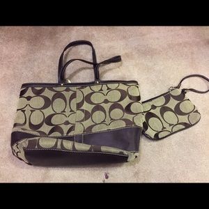 Unauthentic Coach purse