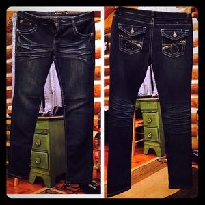 AGN Low Rise Skinny Jeans