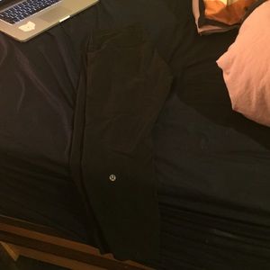 Lululemon black leggings size 10