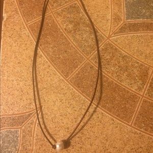 Handmade New Gorgeous Leather Pearl Necklace...