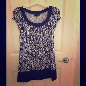 Express black and white dress xs