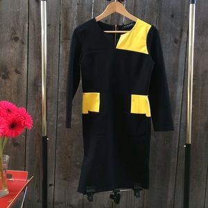 Color block dress
