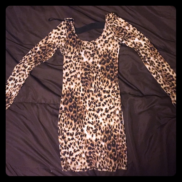 Cheetah Style Dress