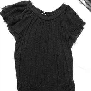 Simple classy black blouse