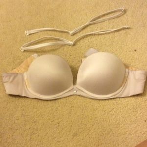 White VS Multi-Way Bra: 34A