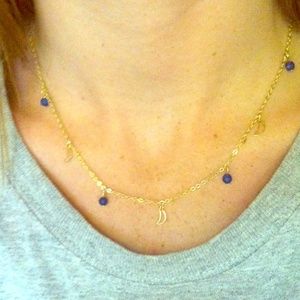 Brandy Melville moon necklace