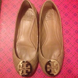 Tory Burch Quilted Quinn Flat