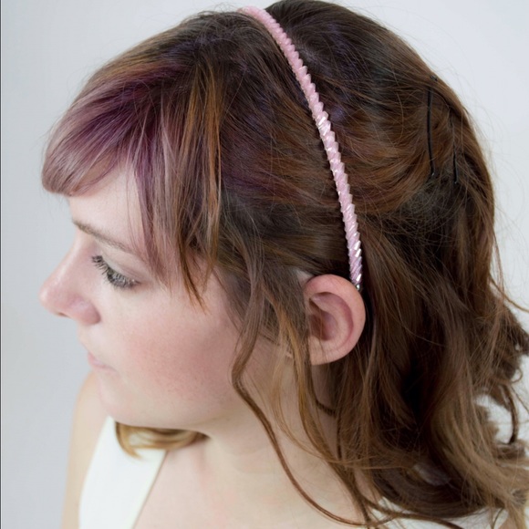 Handmade Pink Crystal headband