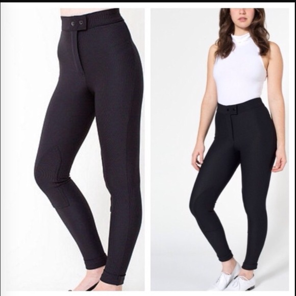 American Apparel Riding Pants - Black !