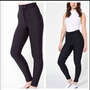 American Apparel Riding Pants - Black !