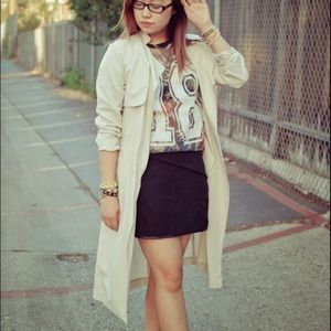 H&M Flowy Trench Coat