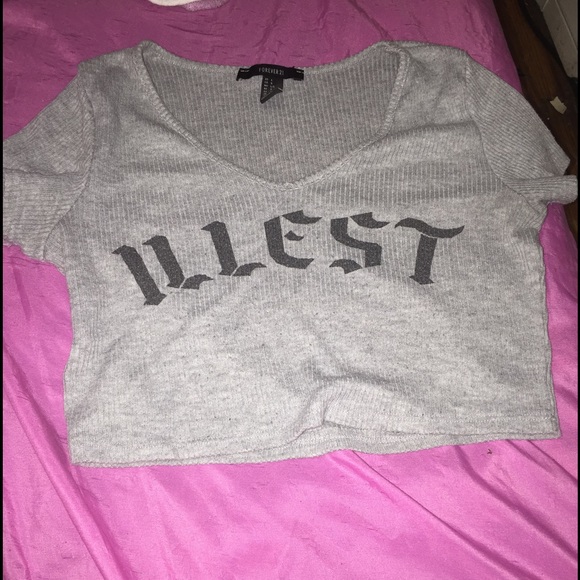 Forever 21 illest crop top