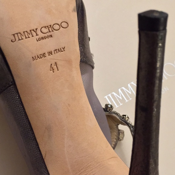 ❌SOLD❌ Jimmy Choo Crystal Heels 👠 - Picture 2 of 4