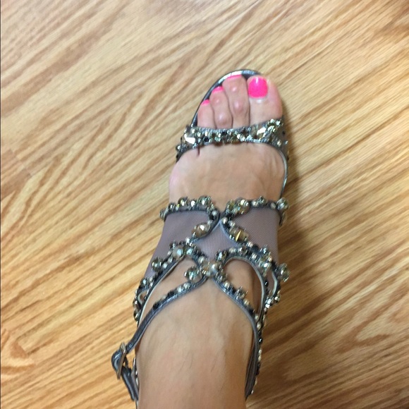 ❌SOLD❌ Jimmy Choo Crystal Heels 👠 - Picture 4 of 4