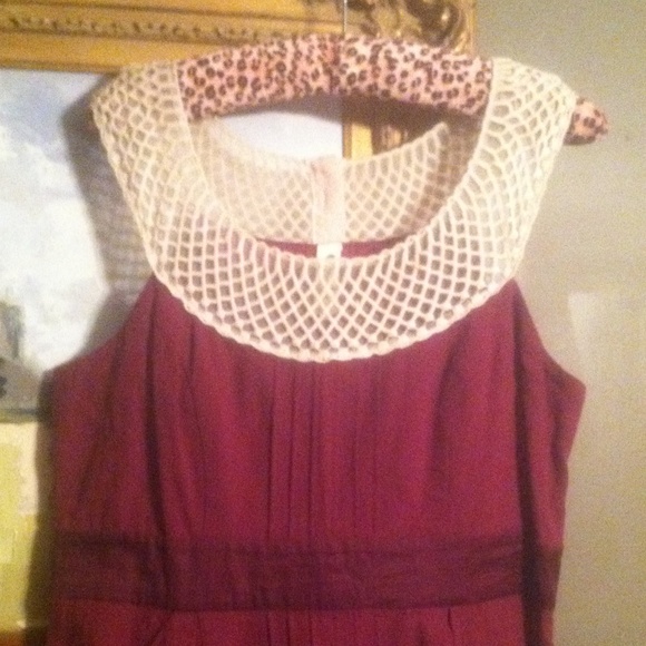 Anthropologie Purple Sundress