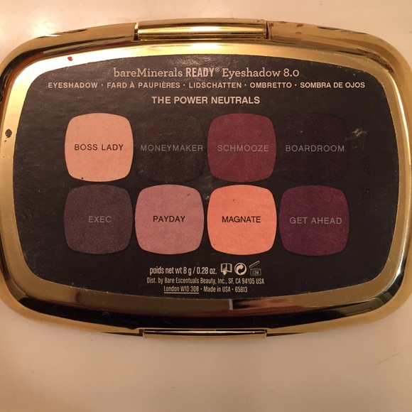 Bare mineral eyeshadow pallet