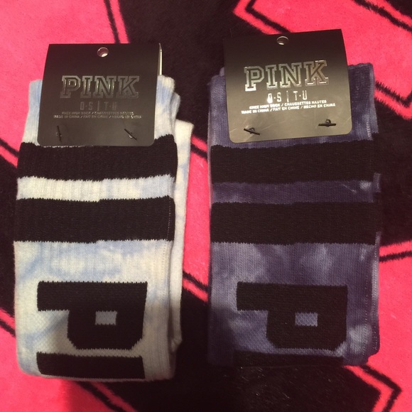 VS PINK KNEE SOCKS BUNDLE