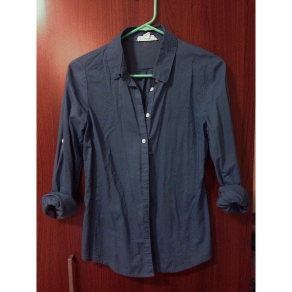 Forever 21 Tops - Blue Button Up