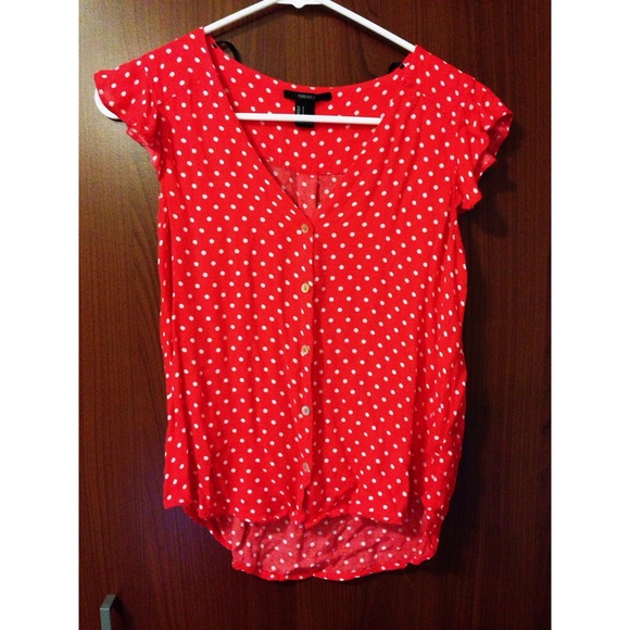 Forever 21 Tops - Red top from Forever 21