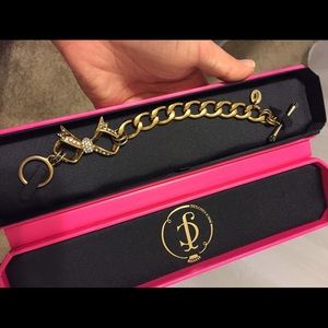 ❌SOLD❌ Juicy couture pave bow starter bracelet