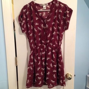 🚫SOLD Mimi chica Horse silhouette dress