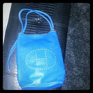 Vintage high quality caviar leather shoulder bag