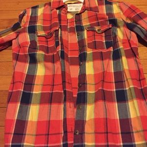Plaid button up shirt